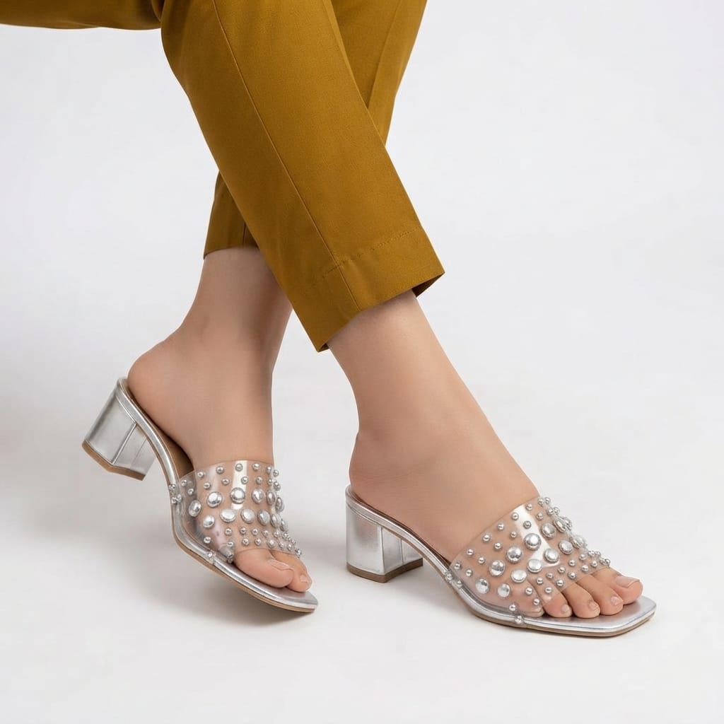 SILVER STUDS – Glamorous & Bold