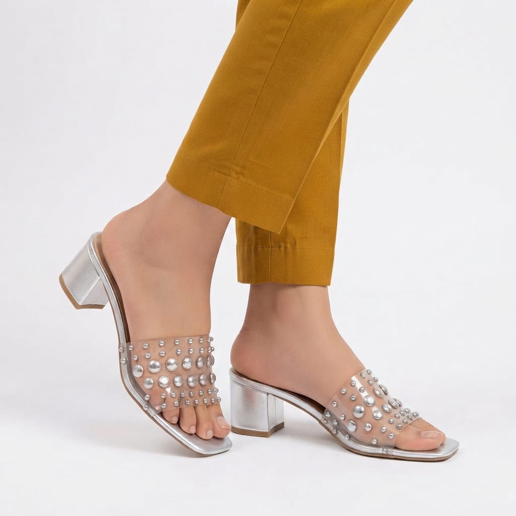 SILVER STUDS – Glamorous & Bold